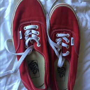 Red Vans